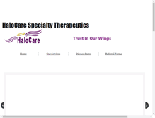 Tablet Screenshot of halocarest.com